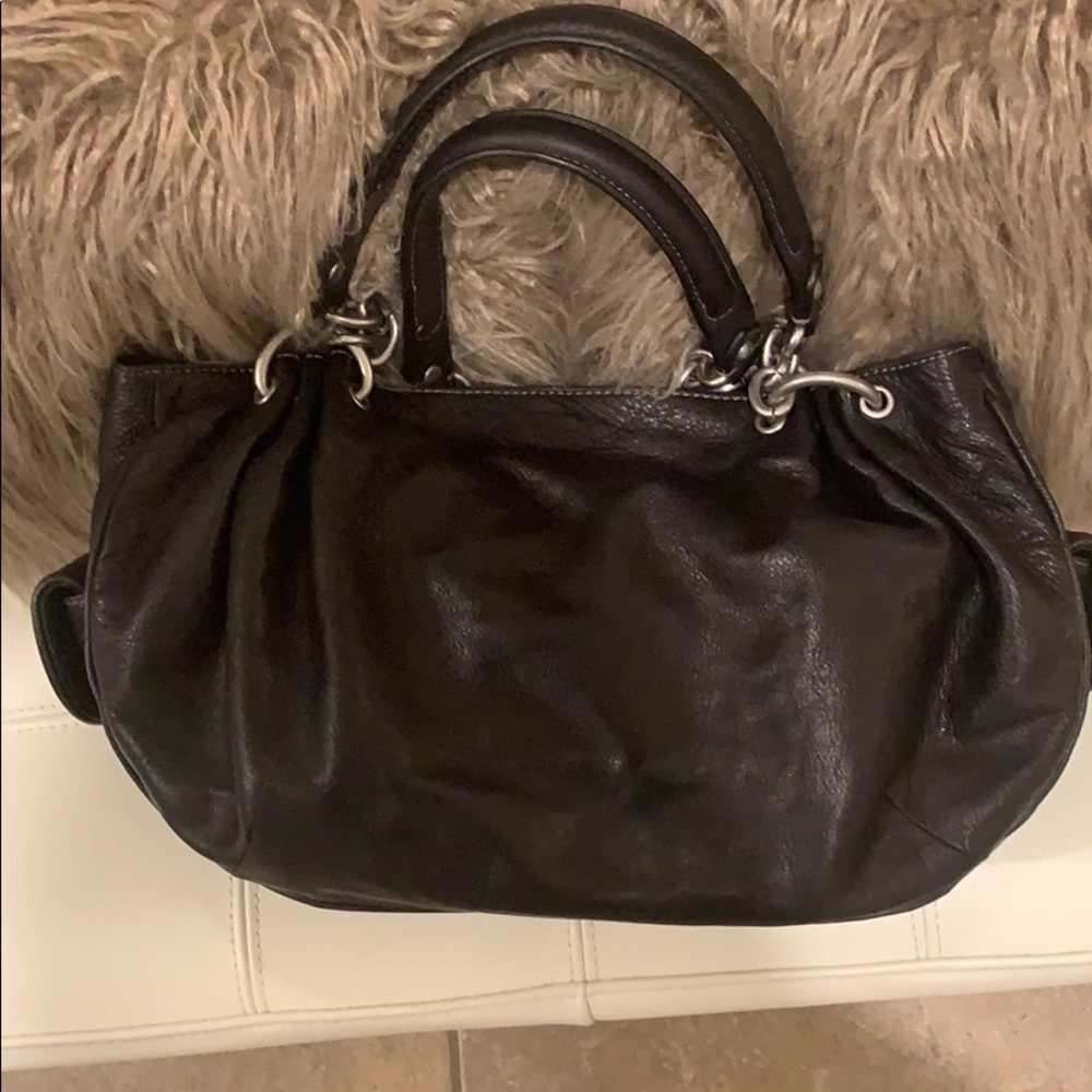 Juicy Couture Black Leather Handbag